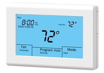 7-Day Programmable Thermostat with Touchscreen