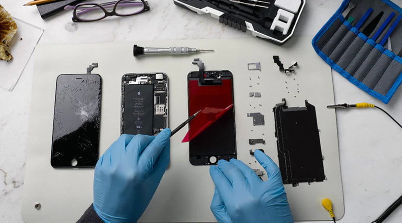smartphone repair area