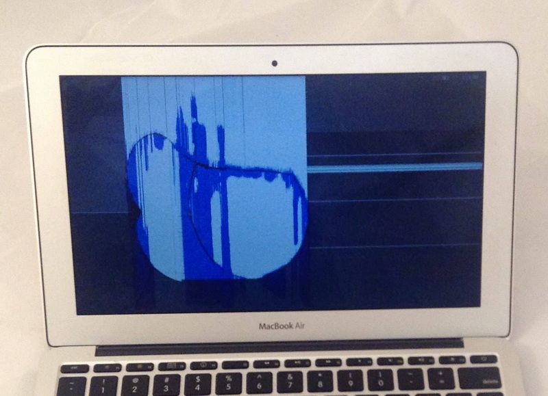 Cracked LCD on MacBook Air