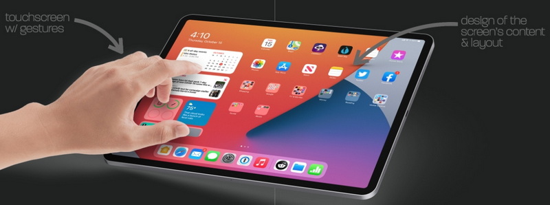 iPad UXUI Example
