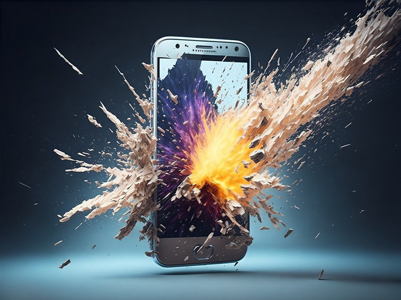 dangers of using cracked mobile phone