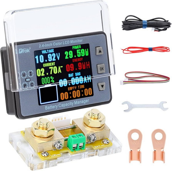 How Does A LCD Screen Work on A Voltage Meter?