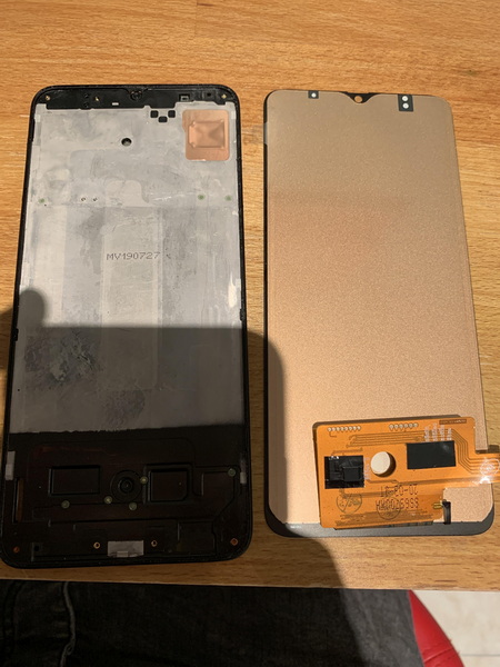 LCD Screen Glue Residue