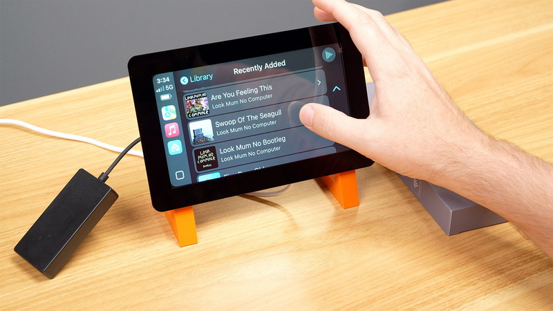 raspberry pi touch display 2 carlinkit carplay
