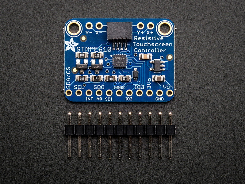 adafruit resistive touch screen controller1
