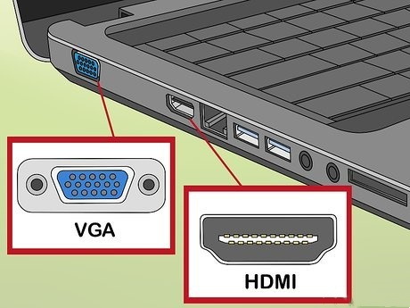 Connect a Laptop to a Monitor