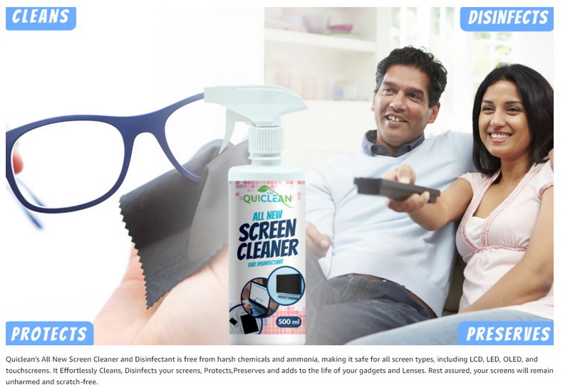 use Eyeglass Cleaner on Lcd Screen