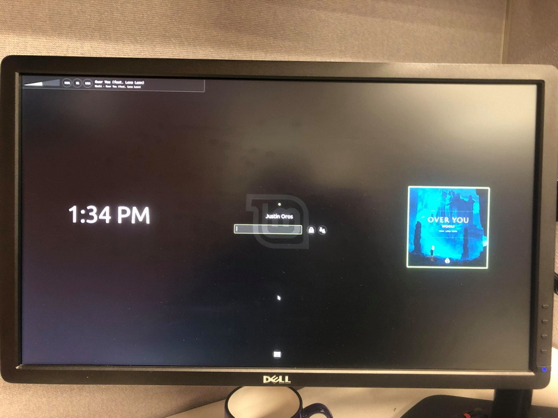 the screen of A Lcd Display