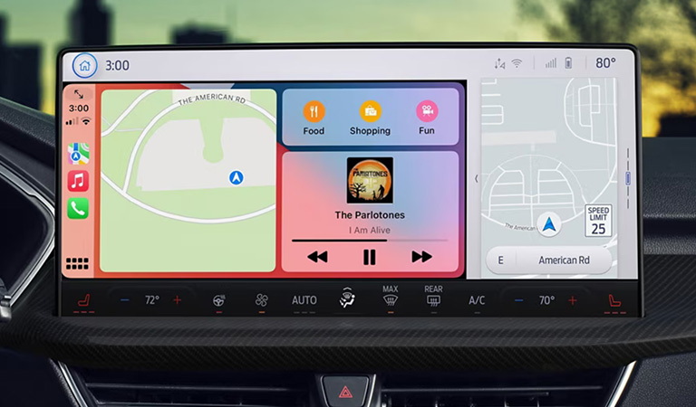 Touchscreen Display on Ford