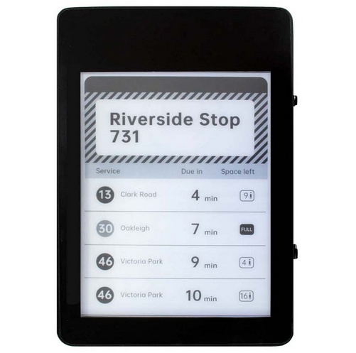 E Ink Touchscreen Display