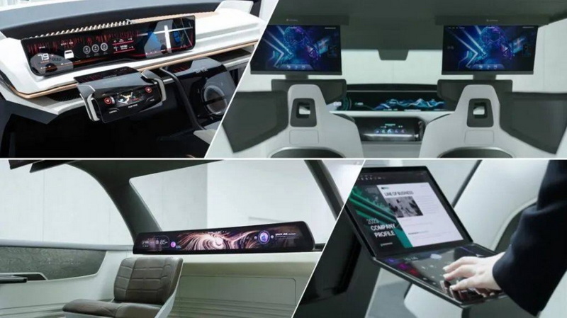 foldable touchscreen car display3